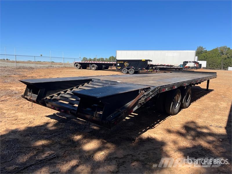 Maxbuilt 20000 lb 30 ft T/A Equipment Trailer Reboques de transporte Auto
