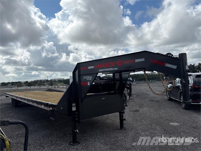  MaxxD 40 ft T/A Equipment Trailer Rimorchio per il trasporto di veicoli