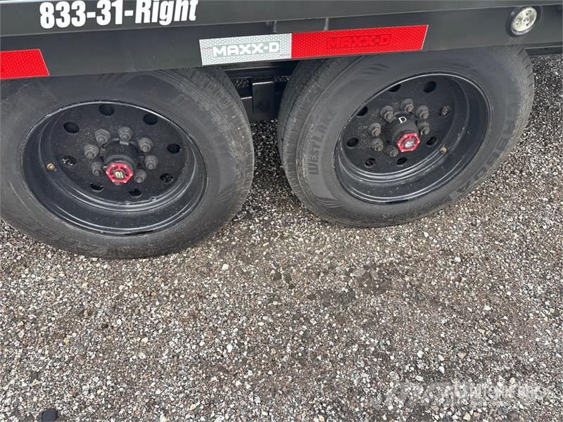  MaxxD 40 ft T/A Equipment Trailer Rimorchio per il trasporto di veicoli