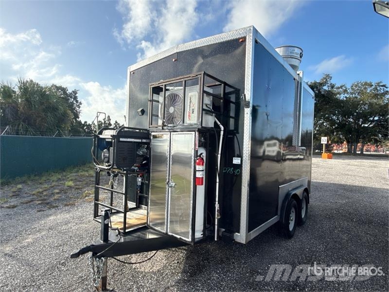  McGruber 12 ft T/A Food Concession Trailer Citas piekabes