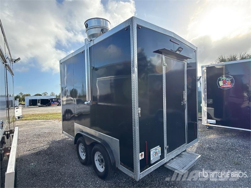  McGruber 12 ft T/A Food Concession Trailer Citas piekabes