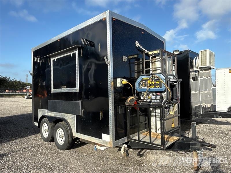  McGruber 12 ft T/A Food Concession Trailer Citas piekabes