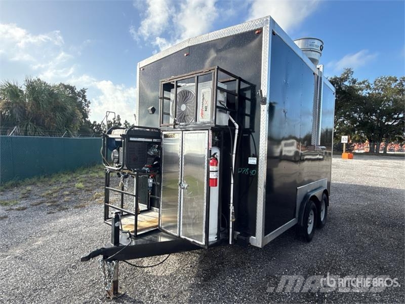  McGruber 12 ft T/A Food Concession Trailer Citas piekabes
