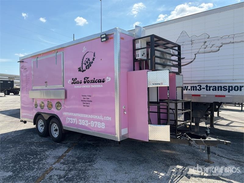 McGuber 15 ft 8 in T/A Food Concession Trailer 기타 트레일러