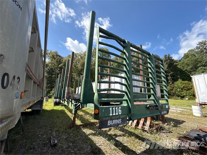 McLendon FT45L 45 ft T/A Pole Log Trailer Timber trailers