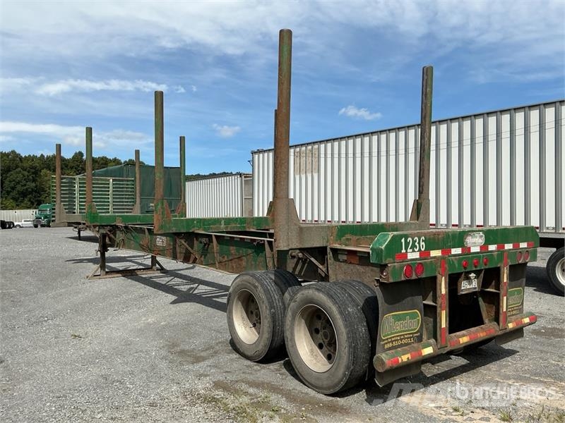 McLendon FT45L 45 ft T/A Log Trailer Лісовози