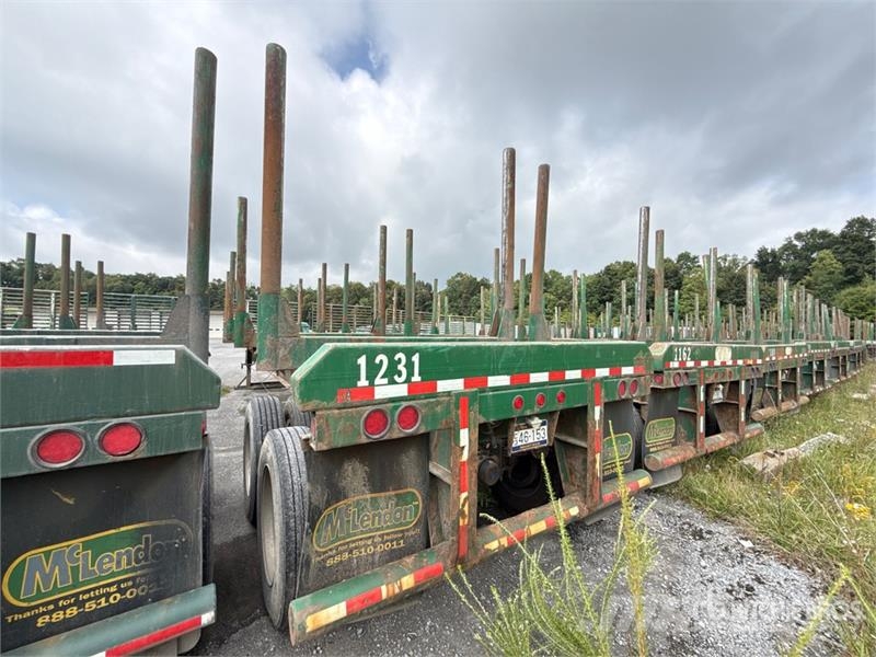 McLendon FT45L 45 ft T/A Log Trailer Puuperävaunut