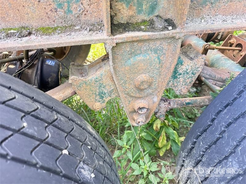 McLendon FT45L 45 ft T/A Pole Log Trailer (Inoperable) 목재용 트레일러
