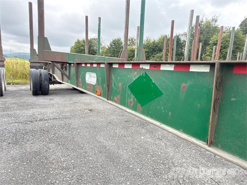 McLendon FT45L 45 ft T/A Log Trailer Puuperävaunut