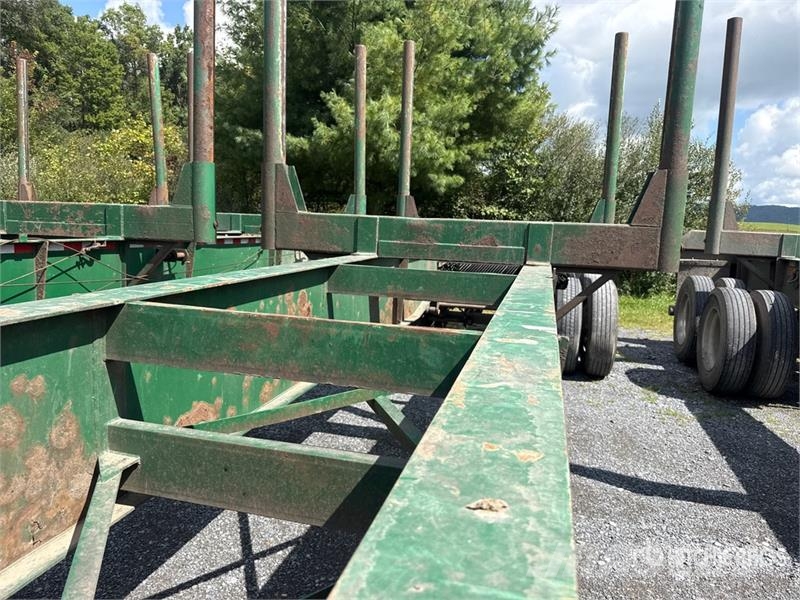 McLendon FT45L 45 ft T/A Log Trailer Puuperävaunut