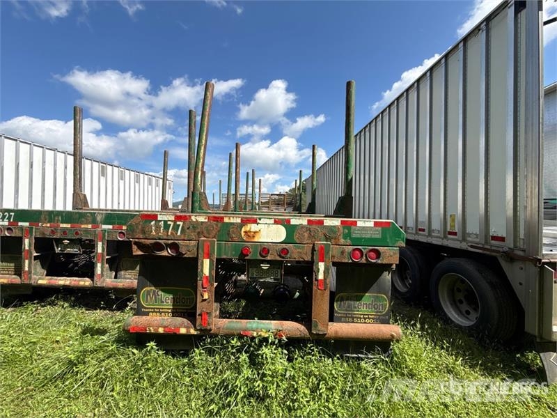 McLendon FT45L 45 ft T/A Log Trailer (Inoperable) Puuperävaunut
