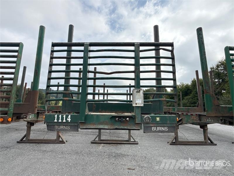 McLendon FT45L 45 ft T/A Log Trailer (Inoperable) Puuperävaunut