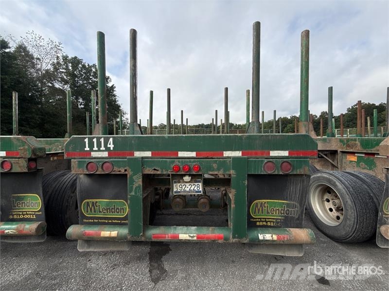 McLendon FT45L 45 ft T/A Log Trailer (Inoperable) Puuperävaunut