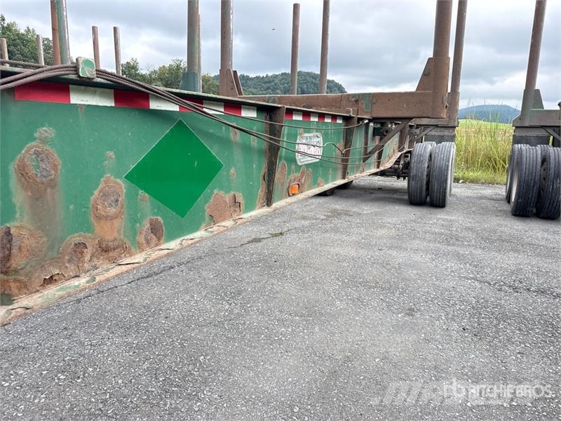 McLendon FT45L 45 ft T/A Log Trailer Puuperävaunut