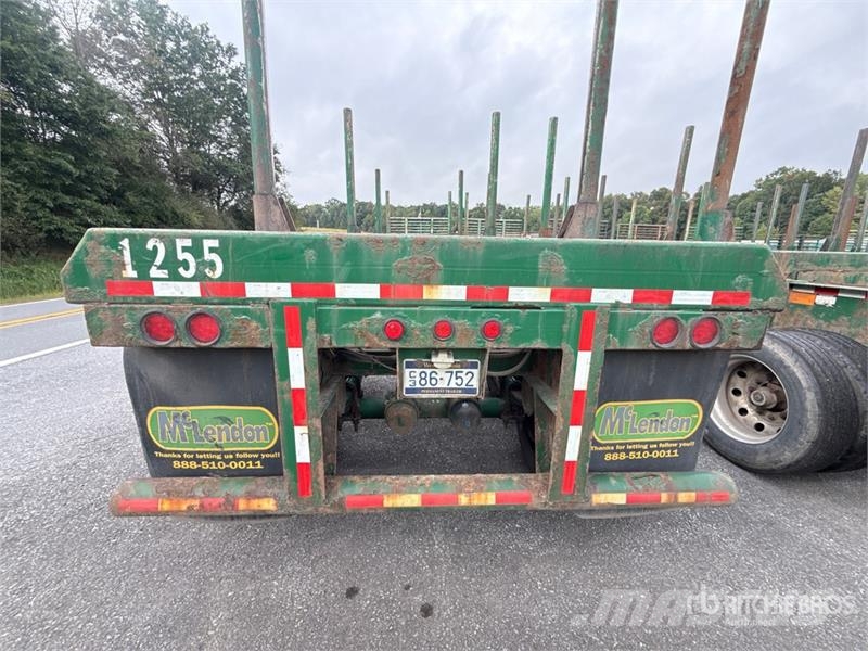 McLendon FT45L 45 ft T/A Log Trailer Puuperävaunut