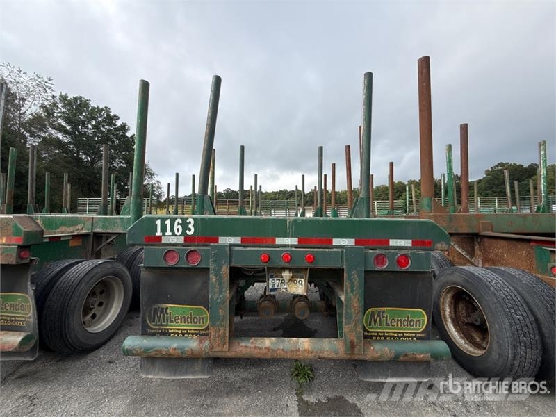 McLendon FT45L 45 ft T/A Log Trailer Puuperävaunut
