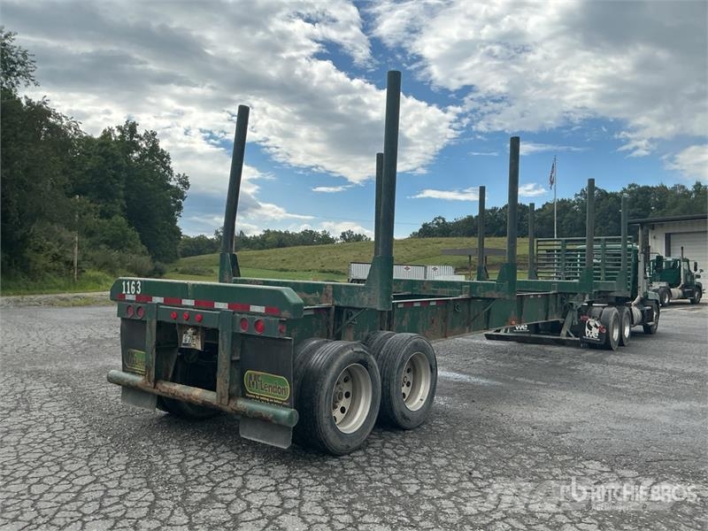 McLendon FT45L 45 ft T/A Log Trailer Timber trailers