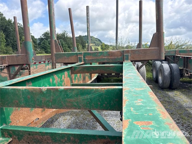 McLendon FT45L 45 ft T/A Log Trailer Puuperävaunut