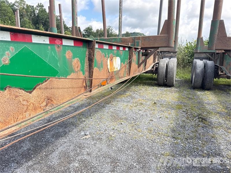 McLendon FT45L 45 ft T/A Log Trailer Puuperävaunut
