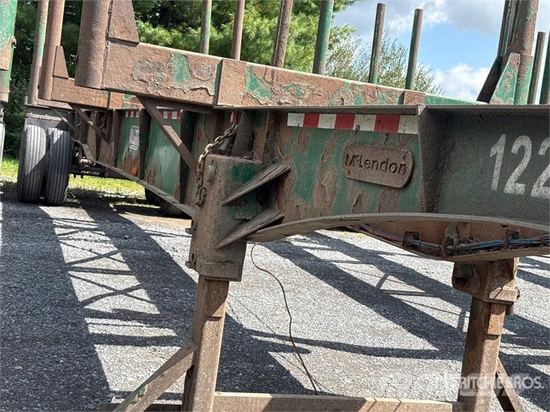 McLendon FT45L 45 ft T/A Log Trailer Puuperävaunut
