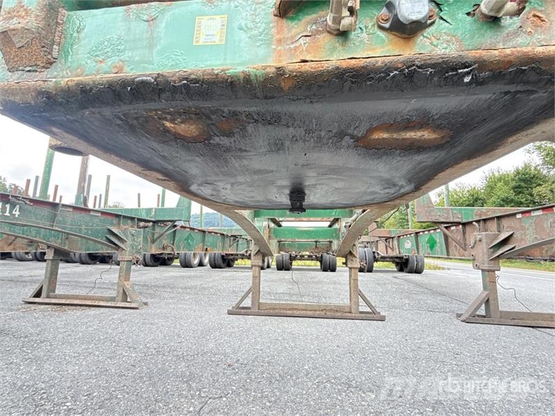 McLendon FT45L 45 ft T/A Log Trailer Kokvedēju piekabes