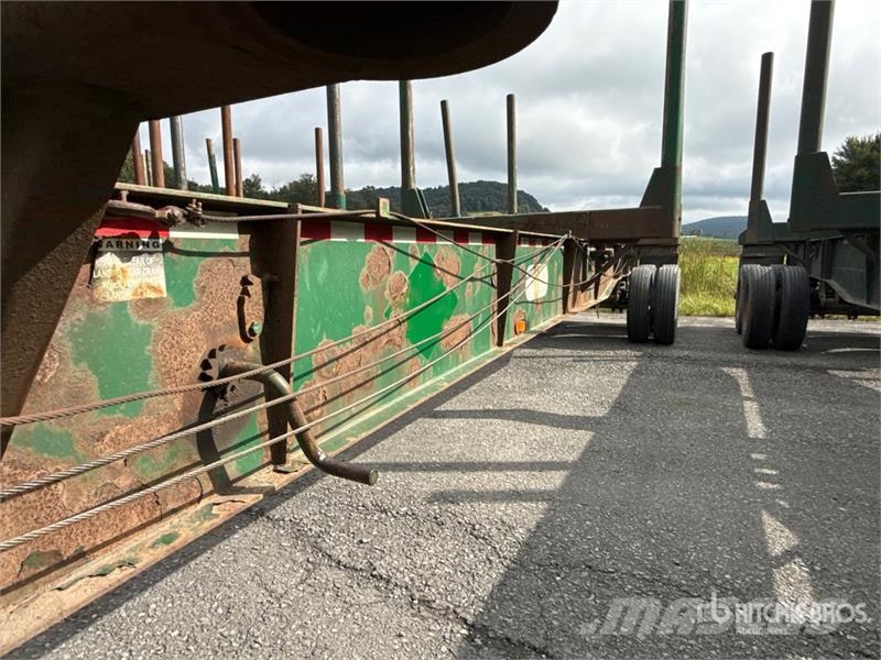 McLendon FT45L 45 ft T/A Log Trailer Puuperävaunut