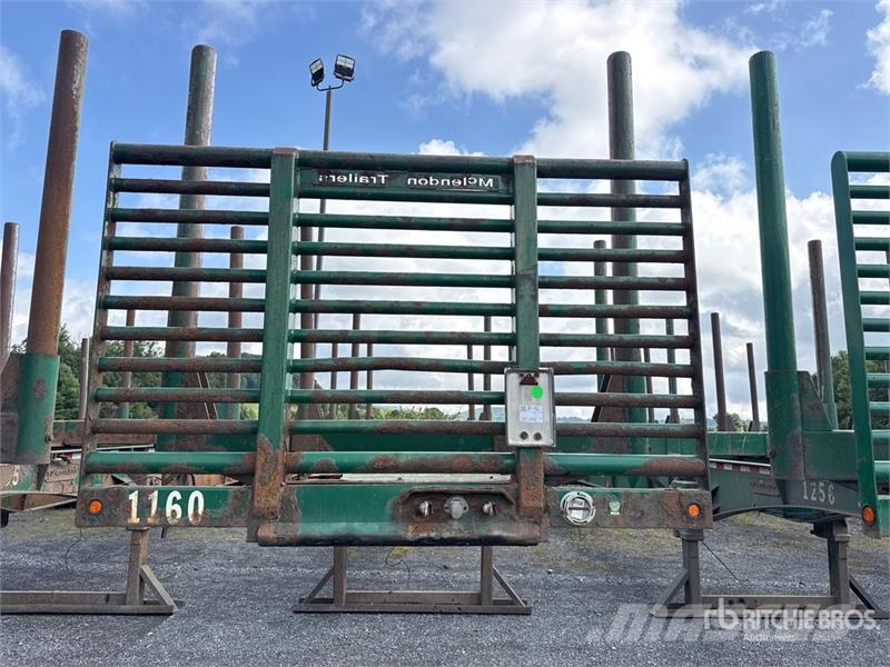 McLendon FT45L 45 ft T/A Log Trailer Puuperävaunut