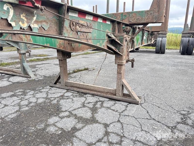 McLendon FT45L 45 ft T/A Log Trailer Puuperävaunut