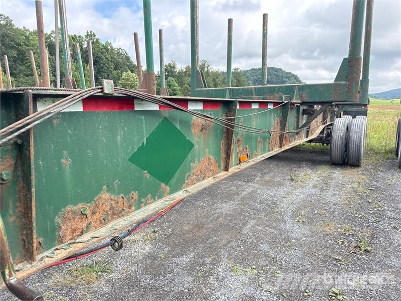 McLendon FT45L 45 ft T/A Log Trailer Puuperävaunut