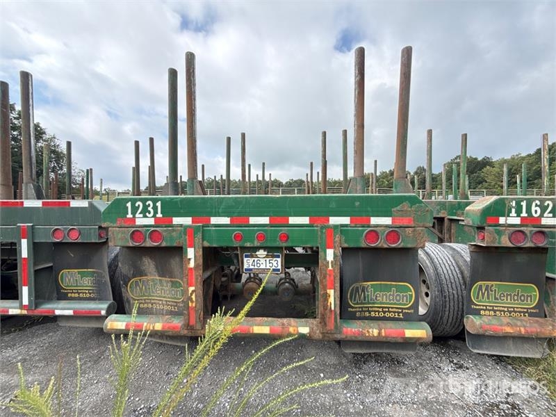 McLendon FT45L 45 ft T/A Log Trailer Puuperävaunut