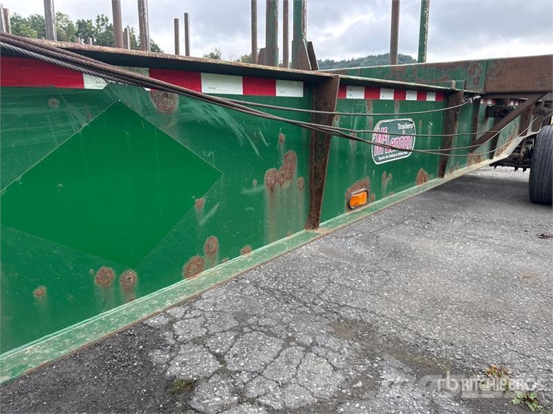 McLendon FT45L 45 ft T/A Log Trailer Puuperävaunut