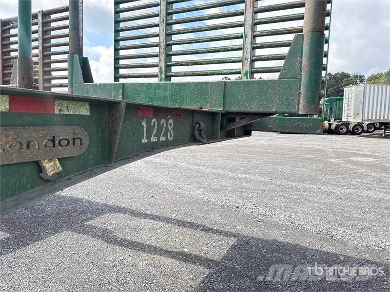 McLendon FT45L 45 ft T/A Log Trailer Puuperävaunut