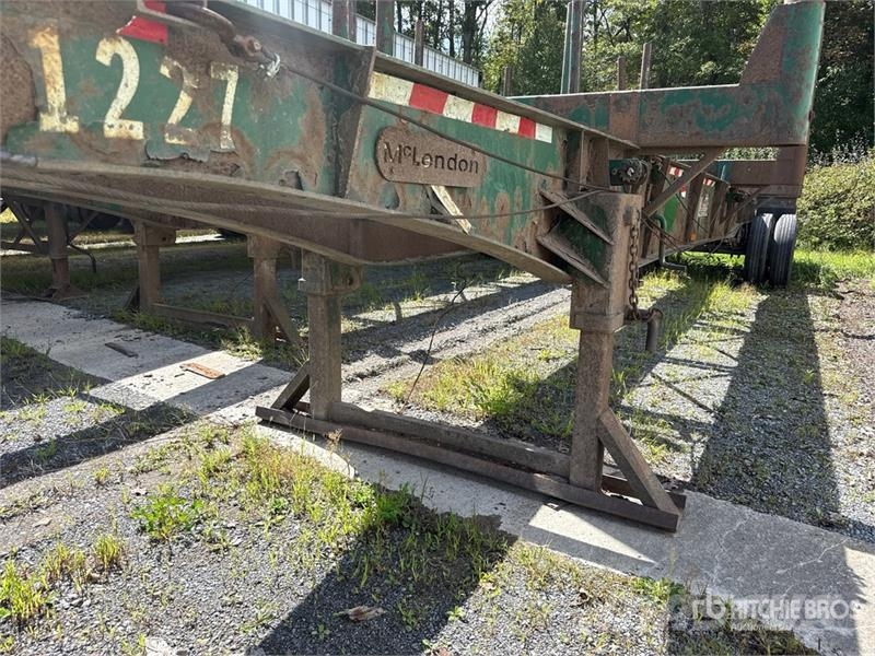 McLendon FT45L 45 ft T/A Log Trailer Rimorchi trasporto legname