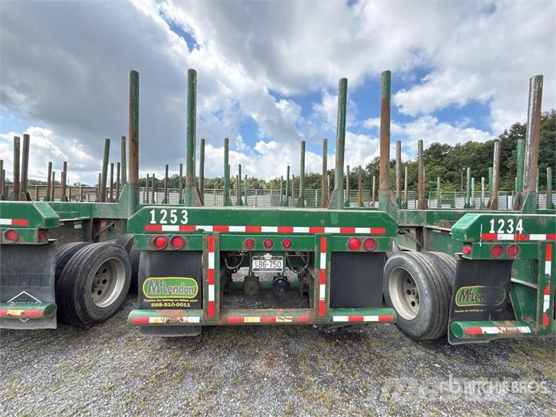 McLendon FT45L 45 ft T/A Log Trailer Puuperävaunut