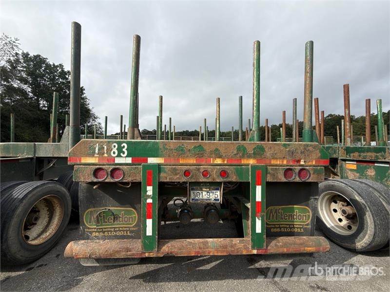 McLendon FT45L 45 ft T/A Log Trailer Puuperävaunut
