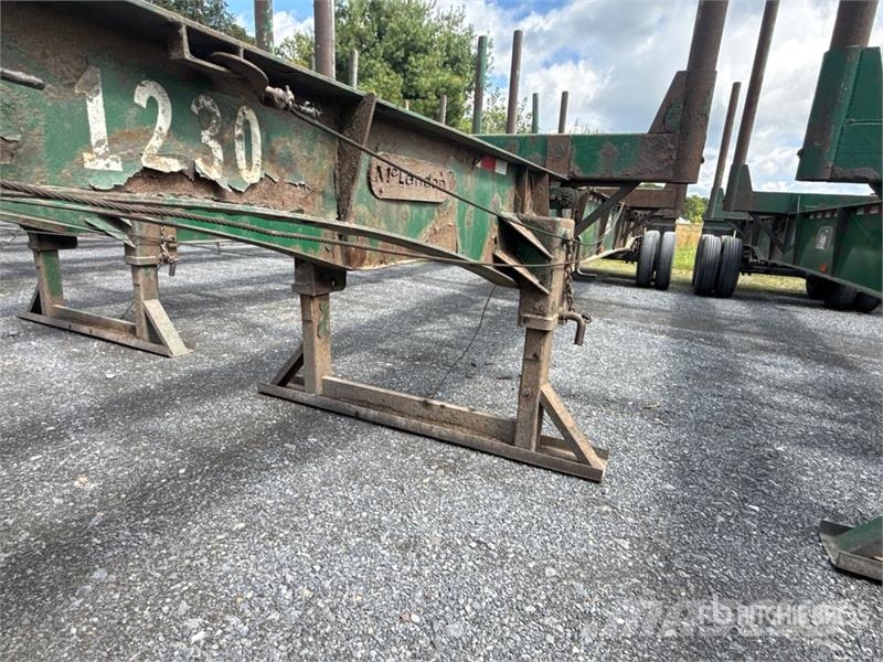 McLendon FT45L 45 ft T/A Log Trailer Puuperävaunut