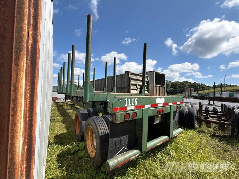 McLendon FT45L 45 ft T/A Pole Log Trailer Timber trailers