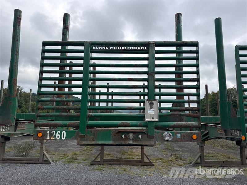 McLendon FT45L 45 ft T/A Log Trailer Puuperävaunut