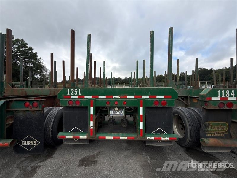 McLendon FT45L 45 ft T/A Log Trailer Puuperävaunut
