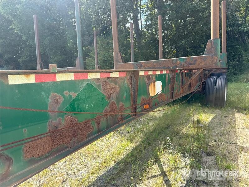 McLendon FT45L 45 ft T/A Log Trailer (Inoperable) Puuperävaunut