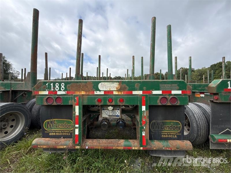 McLendon FT45L 45 ft T/A Log Trailer Puuperävaunut