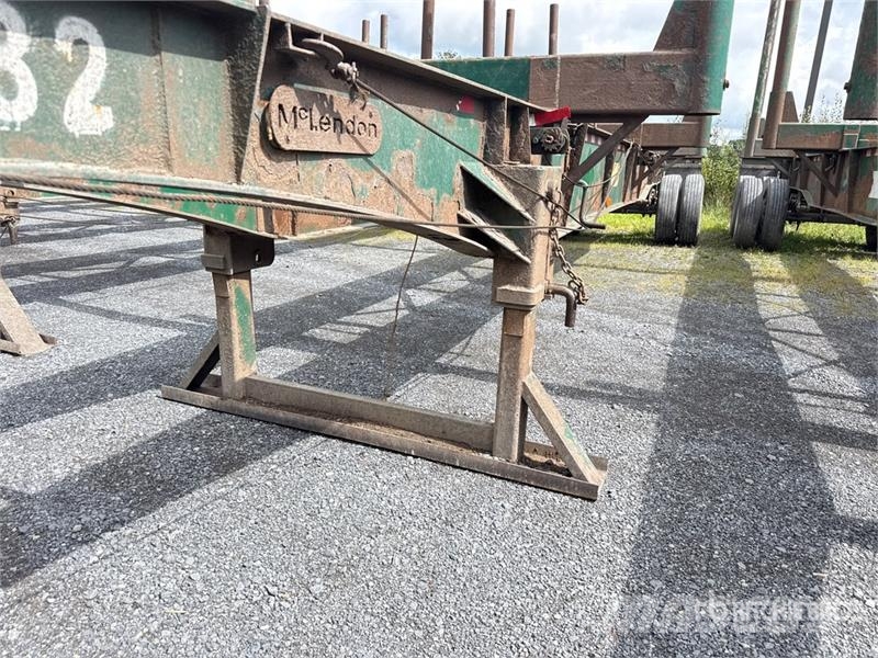 McLendon FT45L 45 ft T/A Log Trailer Puuperävaunut