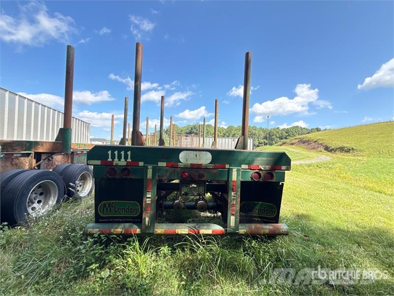 McLendon FT45L 45 ft T/A Pole Log Trailer (Inoperable) 목재용 트레일러