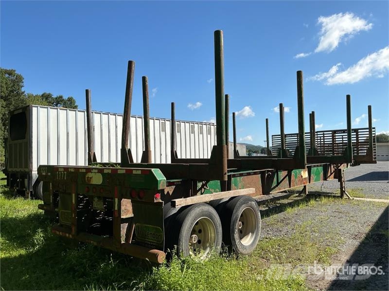 McLendon FT45L 45 ft T/A Log Trailer (Inoperable) Madera