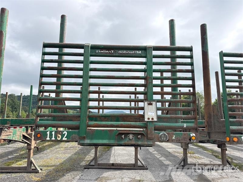 McLendon FT45L 45 ft T/A Log Trailer Puuperävaunut