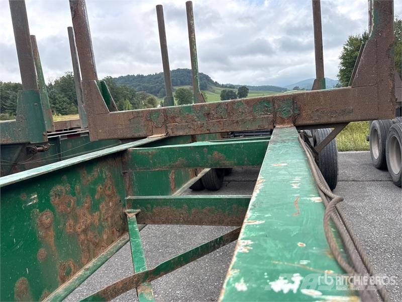 McLendon FT45L 45 ft T/A Log Trailer Kokvedēju piekabes