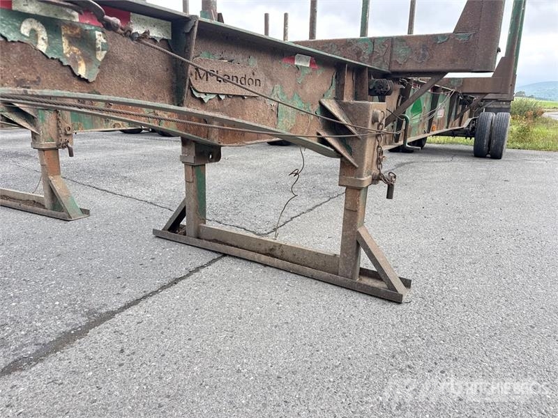 McLendon FT45L 45 ft T/A Log Trailer Puuperävaunut