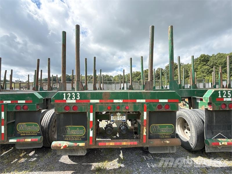 McLendon FT45L 45 ft T/A Log Trailer Puuperävaunut