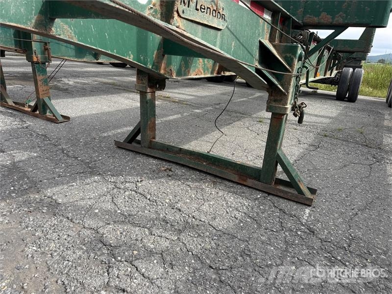 McLendon FT45L 45 ft T/A Log Trailer Puuperävaunut