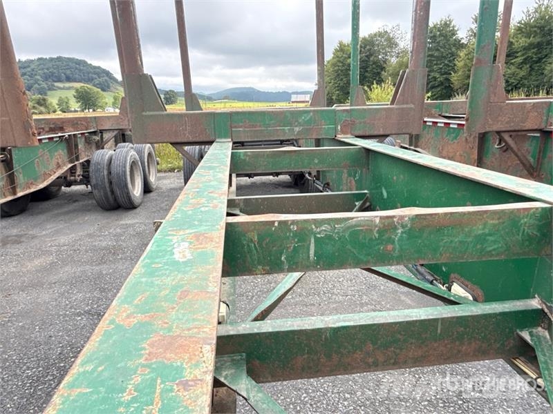 McLendon FT45L 45 ft T/A Log Trailer Puuperävaunut